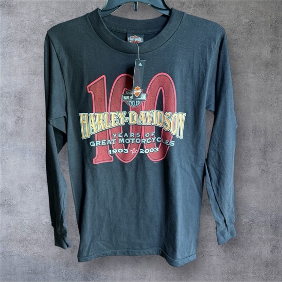Harley Davidson 100 Years of Great Motorcycles Shirt - NWT - Picture 1 of 6